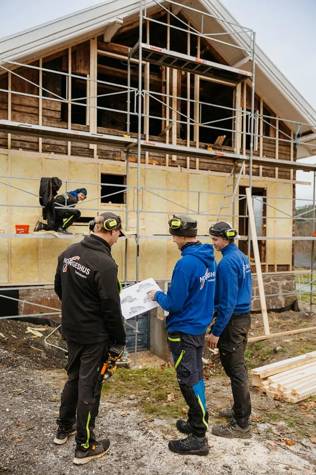 Rehabilitering av enebolig i Tvedestrand
