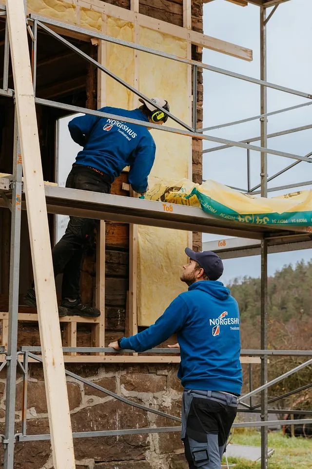 Rehabilitering av enebolig i Tvedestrand
