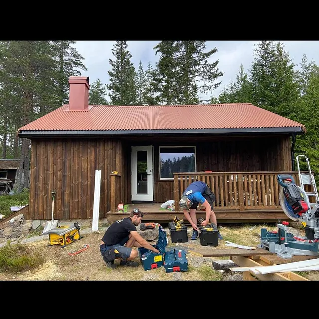 Rehabilitering av hytte